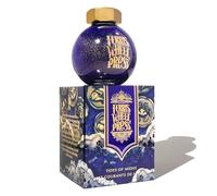 Ferris Wheel Press Tinta para pluma estilográfica, colección FerriTales, lapislázuli azul con brillo dorado, 85 ml
