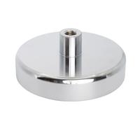 Ferrite Pot Magnet Para Bricolaje, Ingeniería, Fabricación, Colgación Y Aplicaciones de Retención - 125mm de Diámetro x 50mm de Alto x M14 Hilo - 130kg