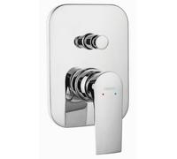 Ferro Algeo Square grifo de bañera y ducha empotrado cromo BAQ7P