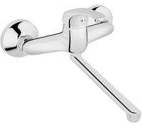 Ferro Basic grifo de cocina a pared cromo BBC5