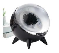 Ferro Fluid Dancing Speaker with Light, Creative Type C Charging Speaker for Music Rhythm Display, Multifunctional Ferrofluid Lamp for Home, and Bar Use, Multifunctional Ferrofluid Dancing Speake