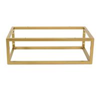 FERRO modern design consola de pared dorada para encimera de lavabo, 60 x 35 x 19 cm, soporte
