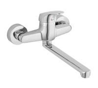 Ferro One grifo de cocina a pared cromo BFO5