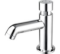 Ferro Presstige grifo de lavabo de pie pulsador cromo Z201