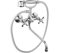 Ferro Retro grifo de bañera y ducha a pared cromo XR11A