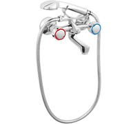 Ferro Standard grifo de bañera y ducha a pared cromo BST11