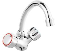 Ferro Standard grifo para lavabo de pie cromo BST2