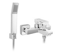 Ferro Zicco grifo de bañera y ducha a pared cromo BZI11