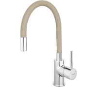 Ferro Zumba grifo de cocina de pie cromo-beige BZA4P