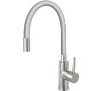 Ferro Zumba grifo de cocina de pie grafito/gris-acero inoxidable BZA4SSS