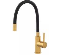 Ferro Zumba Inox Gold grifo de cocina de pie negro-oro/oro arcaico BZA4BSSG