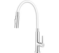 Ferro Zumba Slim 2F grifo de cocina de pie cromo-blanco BZA43W