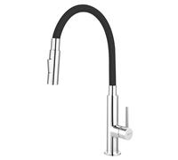 Ferro Zumba Slim 2F grifo de cocina de pie cromo-negro BZA43B
