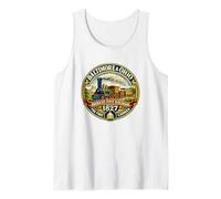Ferrocarril de Baltimore y Ohio 1827 Tren Vintage Camiseta sin Mangas