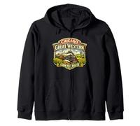 Ferrocarril de Chicago Great Western Corn Belt Route Sudadera con Capucha