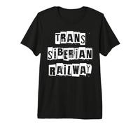 Ferrocarril Transiberiano Camiseta Premium