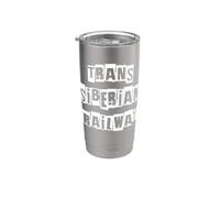Ferrocarril Transiberiano Vaso térmico de acero inoxidable de doble pared