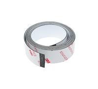 FerroFlex® 20mm Wide Ferrous Strip - 3M Self Adhesive & Gloss White (1 Metre Length)