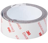 Ferroflex® 25mm de Ancho 3M Self Self Adhesive & Gloss Ferroso Ferroso Strip Para Paredes, Oficina, Hogar Y Creación de Imanes de Superficies Instantáneas Atraerán A - 1 Metro de Longitud