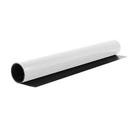 Ferroflex® 620mm de Ancho Adhesivo Estándar Y Blanca Brillante Ferrosa Ferrosa - 1 Metro Longitud