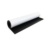 Ferroflex® 620mm de Ancho Gloss White Surfir de Limpieza Seca Hoja Ferrosa Flexible Para Paredes, Oficina, Hogar Y Creación de Imanes de Superficies Instantáneas Atraerán A - 5 Metros de Longitud