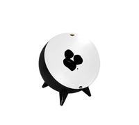 Ferrofluid Lámpara sensible al sonido, ferrofluido bailando con ritmo de música, simbiont en una botella, perfecta para juegos, escritorio y decoración ambiental con luces coloridas (negro)