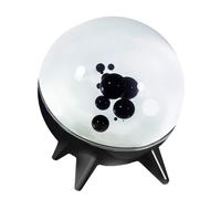 Ferrofluid Sound Dancing, captación magnética redonda de fluidos de alta sensibilidad, visualización de sonido, esfera interactiva, audio terapéutico, dispositivo de alivio del estrés, altavoz