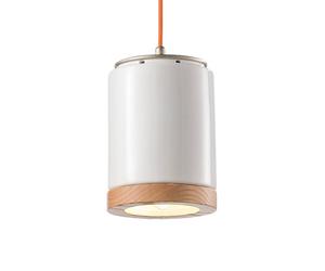 Ferroluce Lámpara colgante C988 de estilo escandinavo en blanco