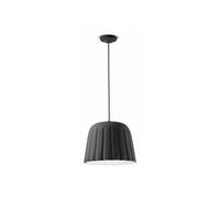Ferroluce Lámpara colgante Madame Gres cerámica 30 cm antracita