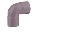 Ferroplast - Codo pvc gris m-h 87º 110mm. 205009