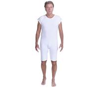 FERRUCCI COMFORT Body Intimo para la Incontinencia Dolcezza Unisex - Cremallera En La Espalda (Blanco, XL)