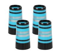 Ferrule de hierro de golf, ferruli para palos de golf - 4 x Ferruli de hierro para clubes cónicos - Eje de repuesto resistente a la intemperie para cumpleaños y vacaciones