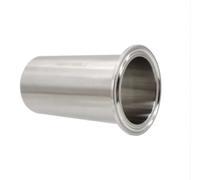 Ferrule de Soldadura a Tope Tri-Clamp Sanitaria Acero Inoxidable 304, Conector de Tubo Largo L-100 mm, OD 19-102 mm, Para Alimentos/Bebidas/Farmacia/Cervecería Casa - 1 PC(51mm x K64)