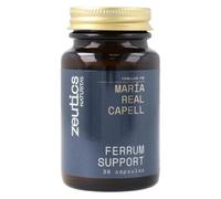 Ferrum Support | 30 Cápsulas | Zeutics by Naturitas | Maria Real | Hierro Ferrochel, Vitamina C, Vitaminas B Activas y Cobre | Minerales y Oligoelementos | Hierro