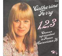 FERRY, Catherine - 1,2,3 / Petit Jean (Grand Prix Eurovision 1976) / M 28.142
