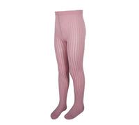 FERRYS - 4501 - Leotardos Canalé Invierno - Leotardos Infantiles - Alta Composición en Algodón - Color Rosa Otoñal - Talla 12 Años - Fabricado en España