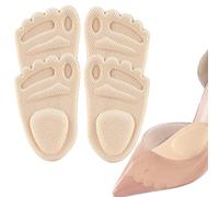 Ferseneinsätze für Frauen Mittelfußpolster für High Heels,Schuhe Mittelfußschutzpolster Atmungsaktives Mesh-Stoff-Schuhstützpolster für High Heels Lederschuhe und verschiedene Arten von Schuhen