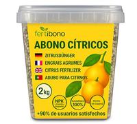 FERTIBONO Abono Citricos Especial para Limonero y Naranjos, (2KG), 20-5-11 con Hierro, Calcio, Azufre, Magnesio y Manganeso - Corrector de Carencias Múltiples