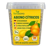 FERTIBONO Abono Cítricos Premium para Limonero y Naranjos, 20-5-11, (2Kg), con Hierro, Calcio, Azufre, Magnesio, y Manganeso - Evita Amarillo en Hojas, Corrector de Carencias Múltiples