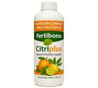 FERTIBONO CitriPlus 250 ml - Abono Cítricos Completo con NPK, Hierro y Magnesio - Residuo Cero, Mantiene el Verde y Ayuda a Evitar Hojas Amarillas
