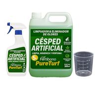 FERTIBONO Pureturf 5L - Elimina Olores Césped Artificial - | Aroma a Pino | Limpia Residuo de Mascotas | Biodegradable y Seguro para Niños | Frescura Natural