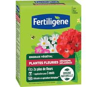 FERTILIGENE FEGFLE650 - Fertilizante vegetal Plantas Floridas, Geranios, Dipladenias 650 g - 2 veces más flores - Solo 1 aplicación en 3 meses - Hasta 8 m² - Producto 100% natural con zeolita