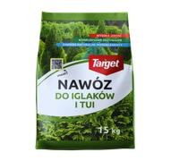 Fertilizante granulado para coníferas y tuyas
