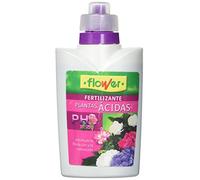Fertilizante Líquido Plantas Ácidas de Flower 500ml para Hortensias, Gardenias, Camelias y Azaleas, Estimula Floración y Coloración, Acidifica el Medio, 10x6.2x19 cm