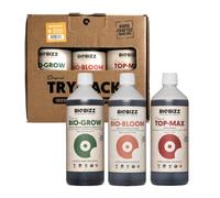 Fertilizantes BioBizz Try Pack, para uso en interiores