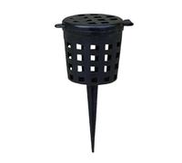 Fertilizer Basket Set - Mesh Planting Containers for Osmocote Orchid Bonsai Balcony Garden Patio Indoor Outdoor Gardening | Breathable Nylon Mesh Lid Cover Portable Root Feeding Organizer Support