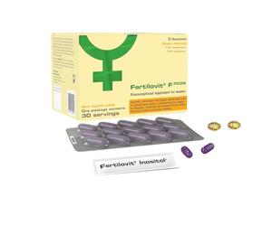 Fertilovit PCOS | Vitaminas para la Regulación del Ciclo en el Síndrome de Ovario Poliquístico | Ideal para el Apoyo a la Concepción | 60 Cápsulas + 30 Sticks para 30 Días