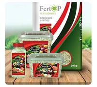 FertOP® - Abono Huerta, Fertilizante Granulado de Liberación Lenta, 3 Meses. (Envase 1Kg)