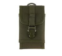 Fertuo Funda para Blackview Fort 1 / Fort 2 / BV6200 Plus / BV5300 Plus / BV6200 Pro / BV4800 SE, Carcasa Outdoor Multi-Fucional Bolsa Táctica de Cintura Cover Case con Presillas de Cinturón, Verde