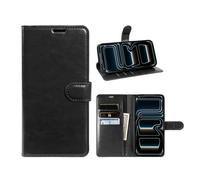 Fertuo Funda para Realme C53 / Realme Note 50 con Tapa, Case Libro de Cuero Piel Carcasa con Cierre Magnético, Soporte y Ranuras para Tarjetas [Interior de Silicona] Flip Cover, Negro
